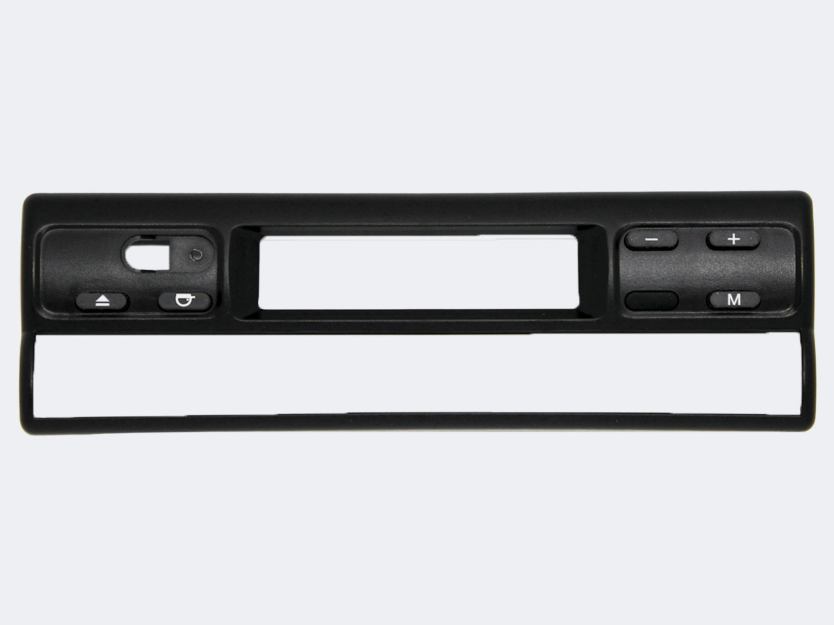 Moldura Frontal 7 Dias MTCO 1390 - Botao Preto